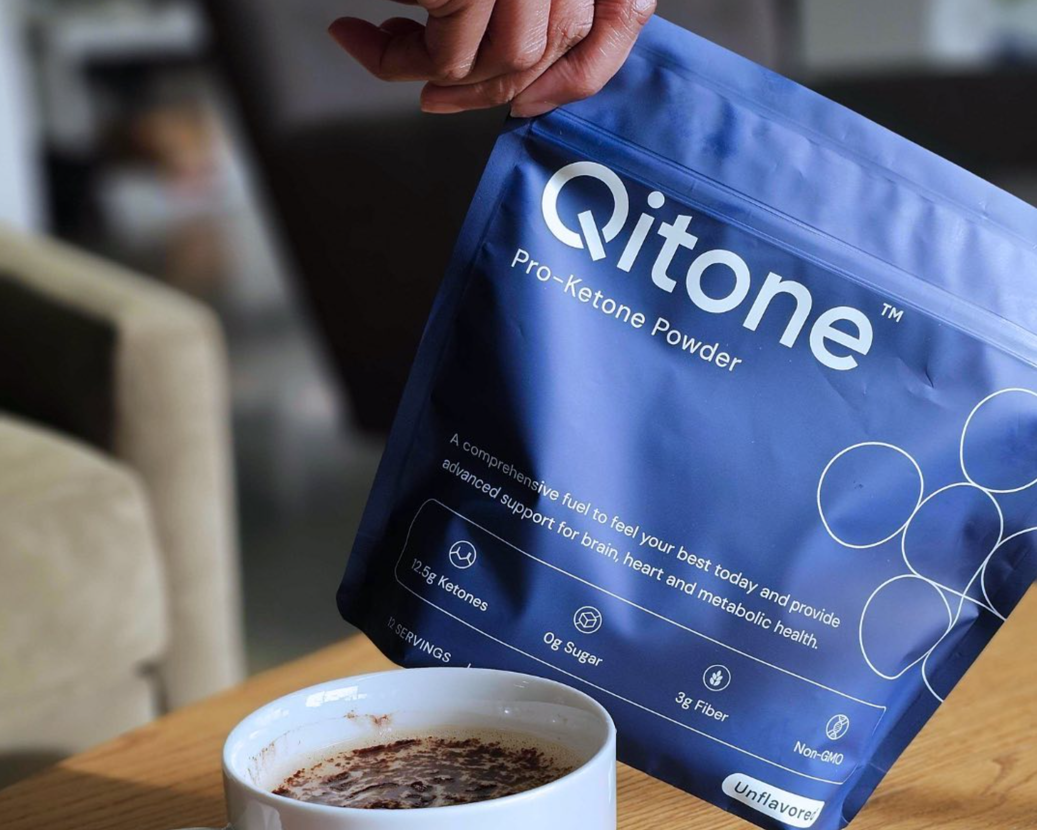 Qitone Launches Flavorless Pro-Ketone Powder Backed by Clinical Research