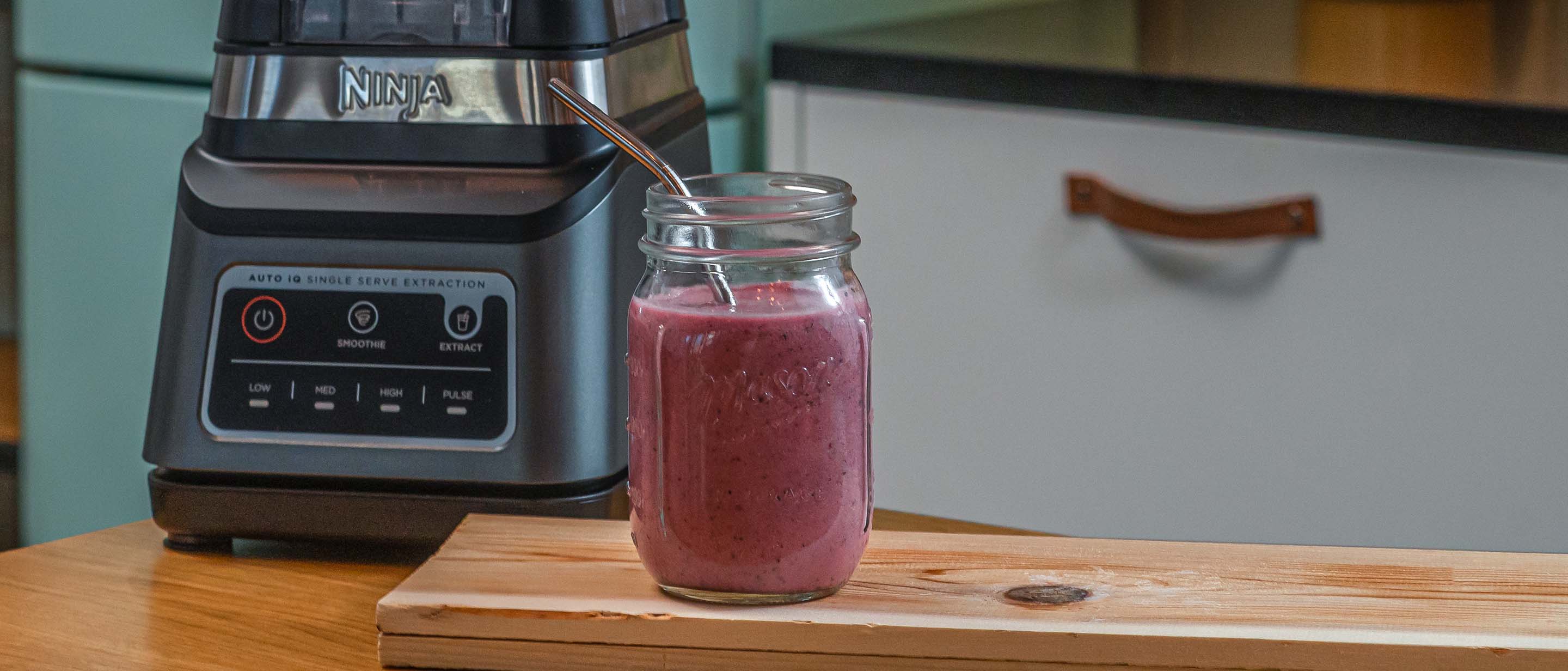 Berry Almond Spinach Protein Smoothie