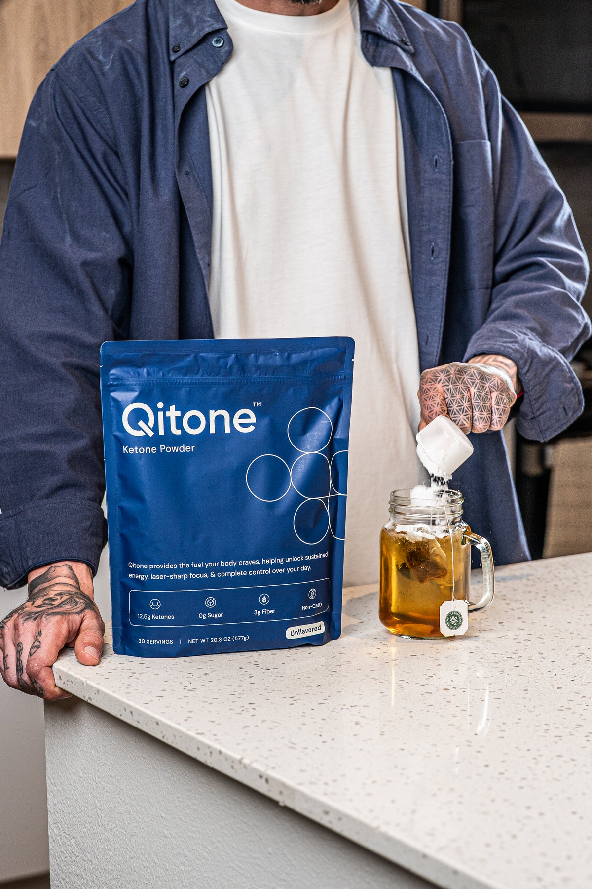 Qitone™ Shop | Ketone Powder | Boost Ketone Levels | Zero Bitterness